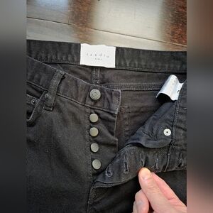 Sandro Paris Men's Black Skinny Jeans